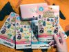 Animal Crossing Card Opening & Happy Home Designer Letsplay! (ASMR whispering/packaging/cards)