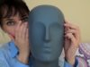 ASMR Binaural Scratching Your Head & Ear To Ear Polish Whispering