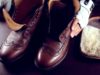 [ASMR Binaural] Shoe Shine – No Talking