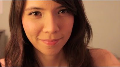 ASMR Binaural Whispering and Brushing/Touching the Microphone