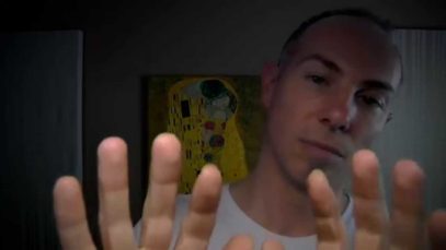 ASMR Inaudible & Unintelligible Whispering Ear to Ear with Hand Movements