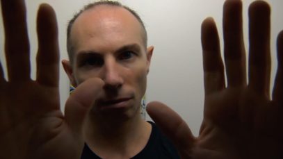 ASMR Inaudible Whispering Ear to Ear Sounds & Hand Movements