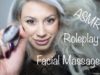 ASMR Massage Roleplay – Face Massage & Face Brushing * Whisper (Eng)