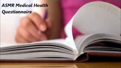 ASMR Medical Health Questionnaire Roleplay, Writing Sounds  (Soft Spoken)