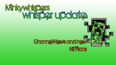 ASMR ~ MINECRAFT – CLOSE UP WHISPER WITH MOUTHSOUNDS – CHANNEL UPDATE