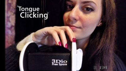 [ASMR No talking] 20 minutes of intense TONGUE CLICKING!♥ (sound of my intro!) *3Dio*