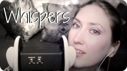 ASMR Pure Ear to Ear Close up Breathy Whispers on a Stormy Night (3Dio Binaural) Relaxation|Tingles