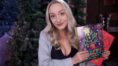 ASMR Reading You Xmas Stories PART 1 | GwenGwiz