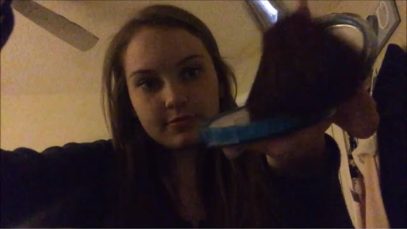 ASMR Whispered Bubbly Makeup Roleplay.