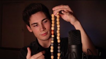 ASMR: Whispering – Tapping Various Objects and Light Trigger