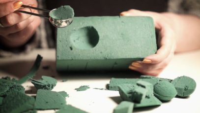 Binaural ASMR/Whisper. Floral Foam