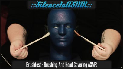 Brush Fest – Brushing And Head Covering ASMR – No Talking ASMR