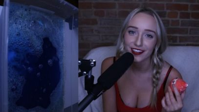 Festive Lush Bath Haul ASMR + Demo | GwenGwiz