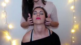 RELAXING MASSAGE NECK & FACE, Soft spoken, serenity, ASMR
