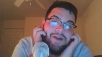 ASMR Beard Scratching [Hair sounds]