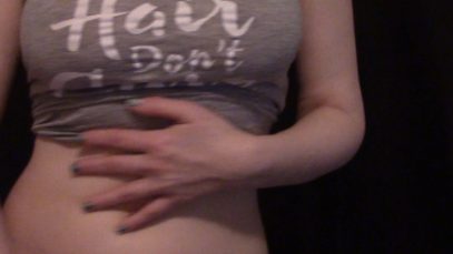 ASMR: Belly Tickle Tester Video with Whisper Overlay