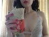 ASMR Eating McDonald’s Premium McWrap | Sexy Lady