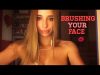 ASMR Face Painting ROLEPLAY | Binaural Triggers (ITA)
