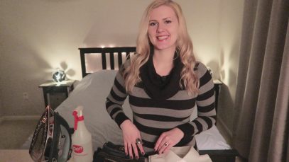 ASMR ?Oh the Ironing of Life? Lipsmacking / Soft Spoken /Sassy