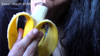 ASMRotica – Eating Banana (eating sounds) relax with me