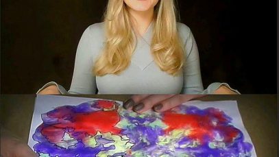~) Surrealist Meditative Art Tutorial (~ ASMR /Soft Spoken/Whispered