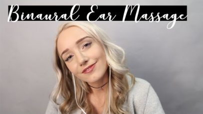 ASMR Ear Massage, Cleaning, Cupping (Binaural Whispers) | GwenGwiz