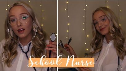 ASMR School Nurse Examination | GwenGwiz