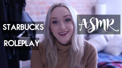 ASMR Starbucks Roleplay | GwenGwiz