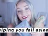Sleep Clinic ASMR | (Whispers, Head Massage, Bed Time Stories)