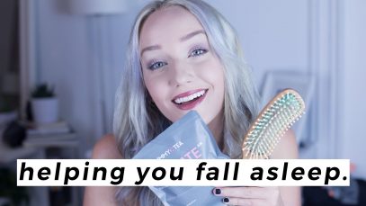 Sleep Clinic ASMR | (Whispers, Head Massage, Bed Time Stories)