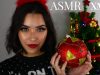 ASMR Christmas With Me! (Whispers, Tapping, Plastic sounds, Eating sounds, Song Humming…)