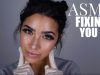 ASMR Fixing You Part 2 Whispered Roleplay (Gloves sounds, Face Brushing, Scratching sounds and +)