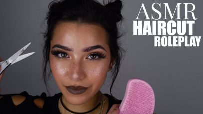 ASMR Haircut Role Play (Scalp Massage, Shaving, Hair Brushing, Hair Inspection, Shampoo…)