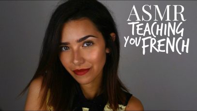 ASMR Teaching You French! (+ some hand movements + countdown)
