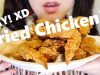 ASMR Crispy Fried Chicken Wings Eating?치킨이팅리얼사운드