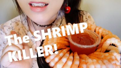 ASMR Eating Shrimp Ring ?쉬림프링 이팅 리얼사운드