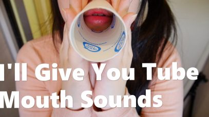 ASMR Intense Tube Mouth Sounds ?튜브입소리
