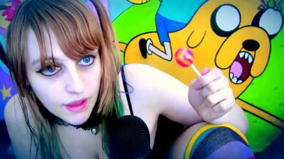 ASMR Lollipop Licking ░ Mouth Sounds  Kisses, SkSkSk, Blowing Air, Ear to Ear, Food Eating  | by Mov