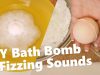 ASMR SATISFYING DIY Bath Bombs & Sound 입욕제만들기