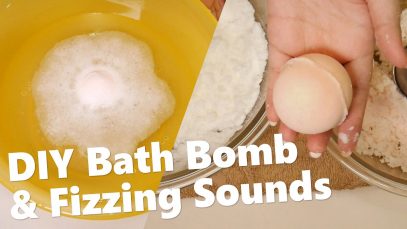 ASMR SATISFYING DIY Bath Bombs & Sound 입욕제만들기