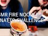 (SUB) ASMR FIRE NOODLE & NATTO CHALLENGE ?불닭과 낫토 이팅도전!