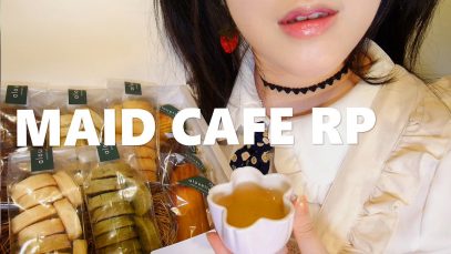 (SUB) ASMR Korean MAID CAFE RP ☕️ 메이드카페