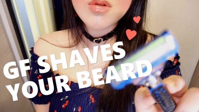 (SUB) ASMR Korean Men’s Shave RP 여자친구의 면도