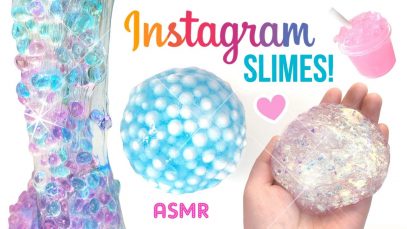 5 MORE Amazing Instagram DIY Slimes!! ASMR AF