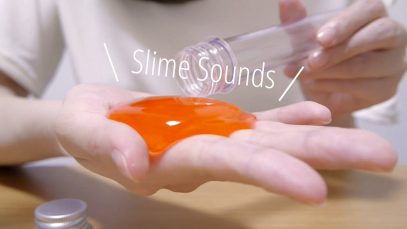 [ASMR] スライムで遊ぶ音 #1 Slime Sounds [囁き声-Whisper]