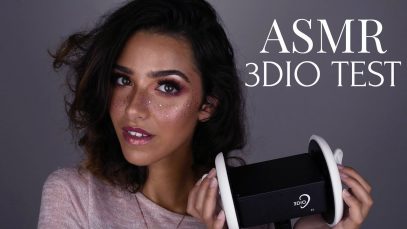 ASMR 3DIO TEST (Ear brushing, Ear tapping, Finger Flutter, Ear cupping, Ear touching..)| ASMR Glow