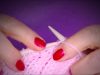 ASMR Binaural Knitting With Grandma Feather