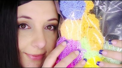 ASMR Binaural Tingle Blitz: Floam Play Foam Toy