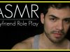 ASMR – Boyfriend Role Play for Sleep (Male Whisper, Kissing, Close Up)