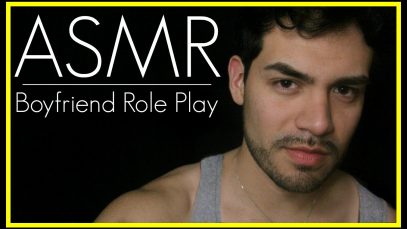 ASMR – Boyfriend Role Play for Sleep (Male Whisper, Kissing, Close Up)